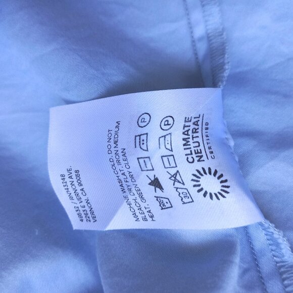 Reformation Blue Halter Fit & Flare Dress – Size 6 (S/M) - Picture 6 of 8